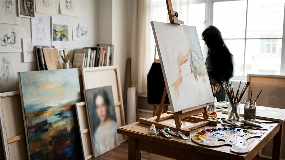 Artistes féminines dans l'histoire Title Image