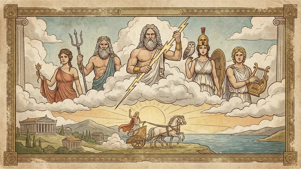 Die griechischen Götter: Mythen und Bedeutung Title Image