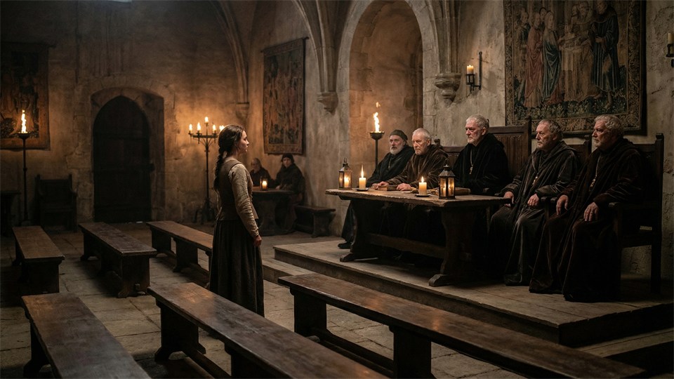 Juana de Arco ante el tribunal