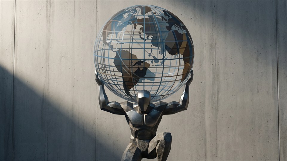 Modern interpretation of Atlas as a cultural symbol
