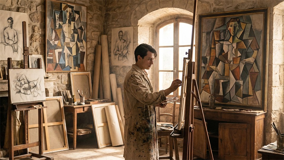 L'influence de Picasso et du cubisme Title Image