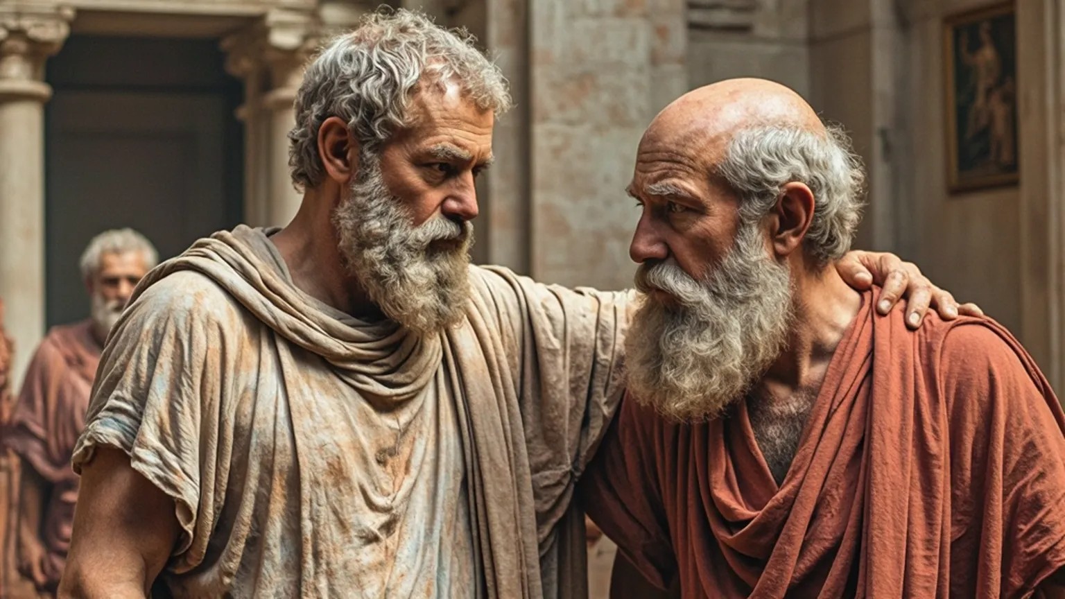 Platon og Sokrates billede