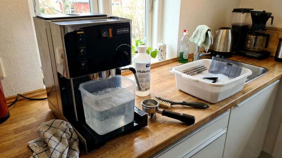  Détartrage et nettoyage de la cafetière