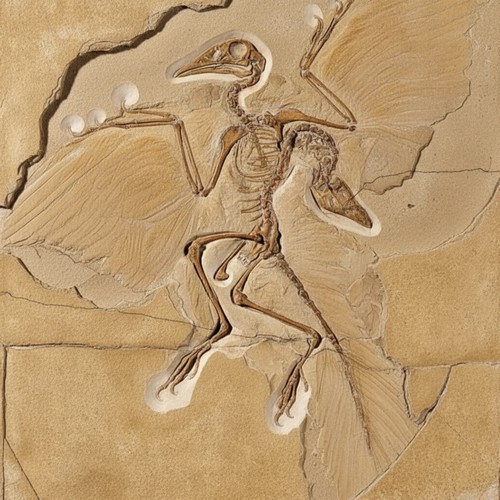Fossile d'Archaeopteryx