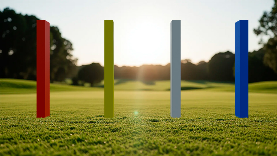 Pælene i golf Title Image