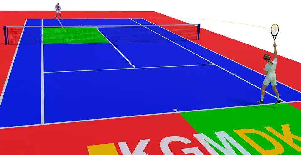 Serv i tennis