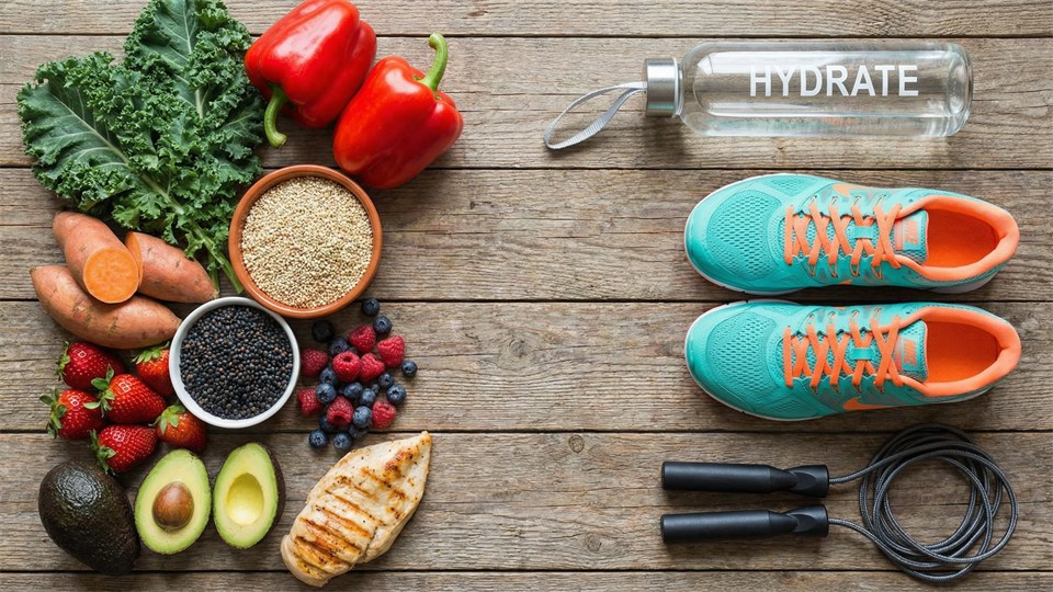 Healthy food and physical activity