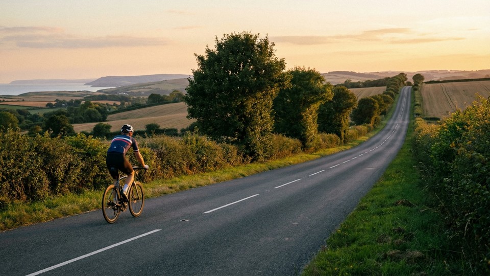 Foto mit deutlichen führenden Linien