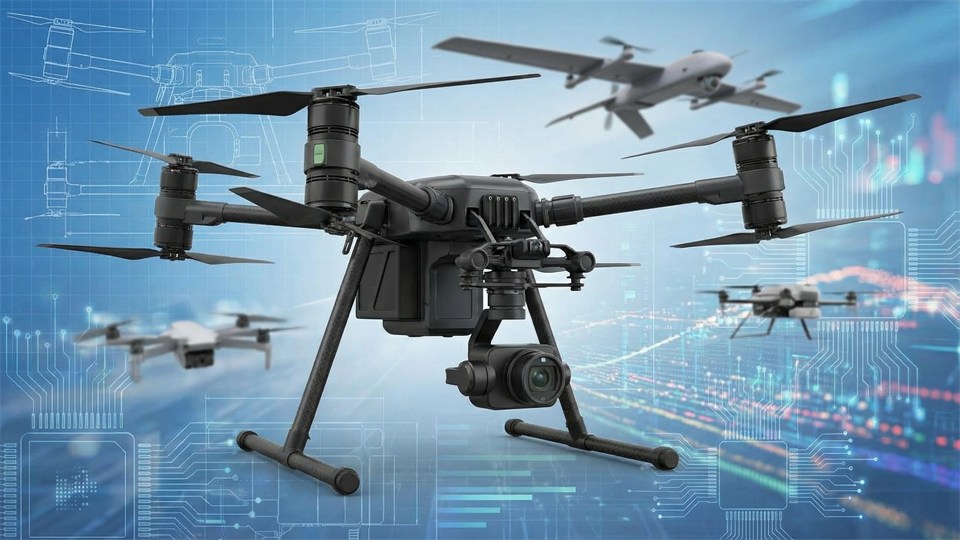 Hvordan fungerer en drone? Title Image