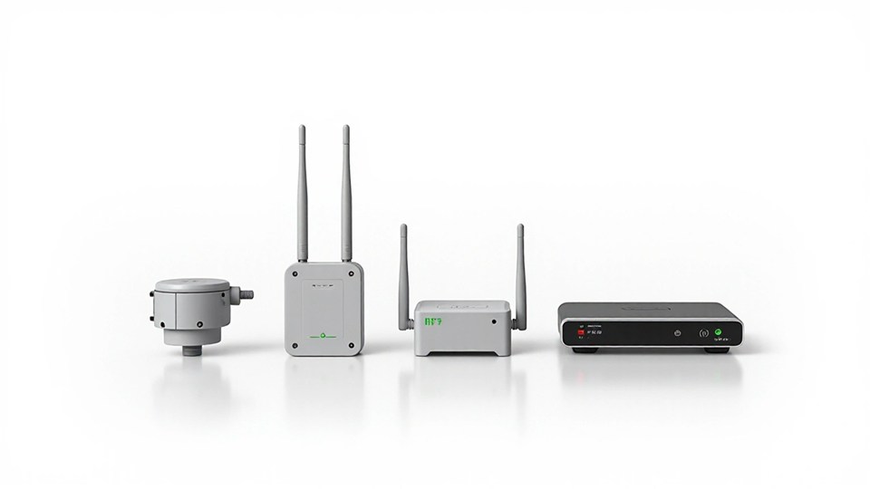 Different edge devices: sensor, router, small server